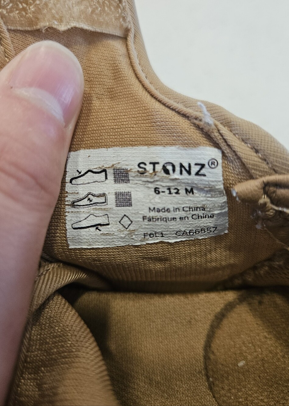 Stonz Kids Tan Bottoms - 6-12M